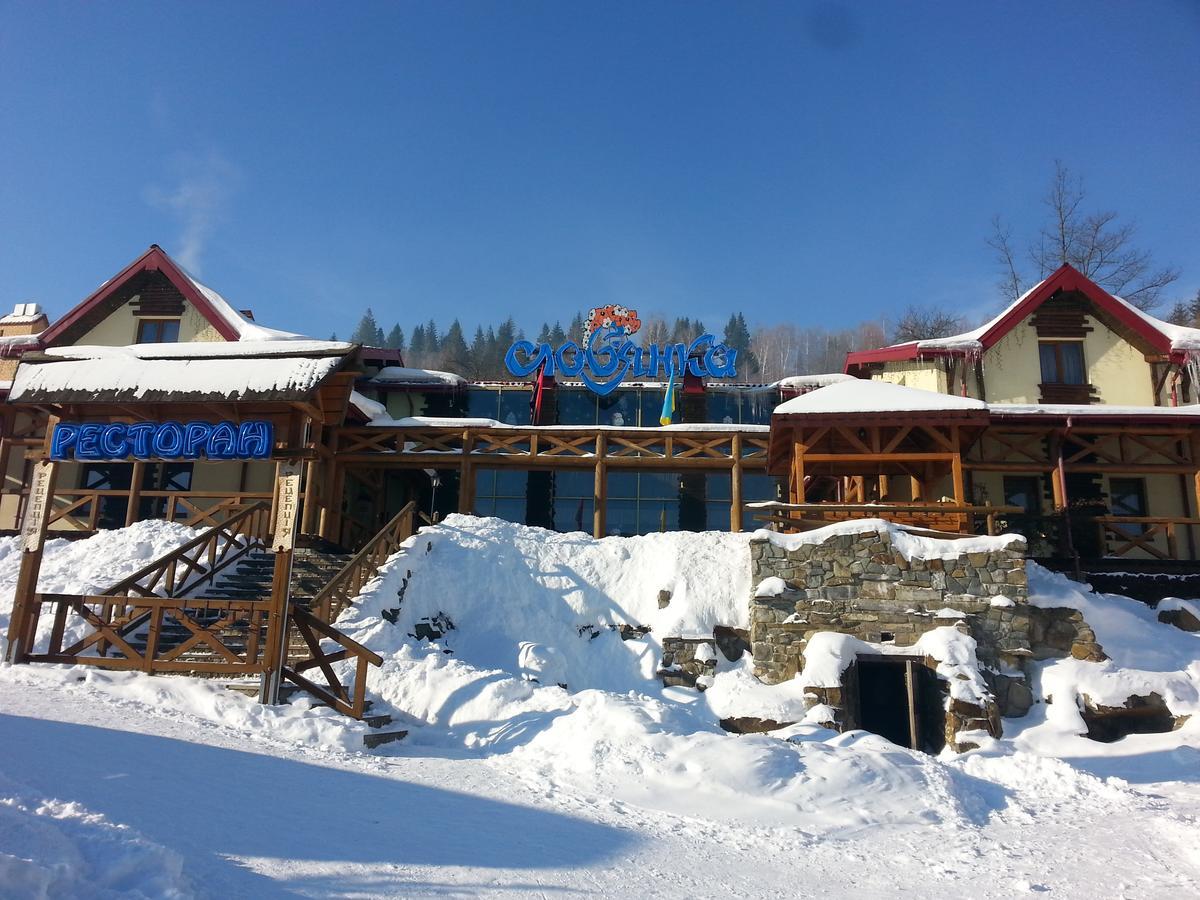 Slovyanka Hotel Slavske Esterno foto