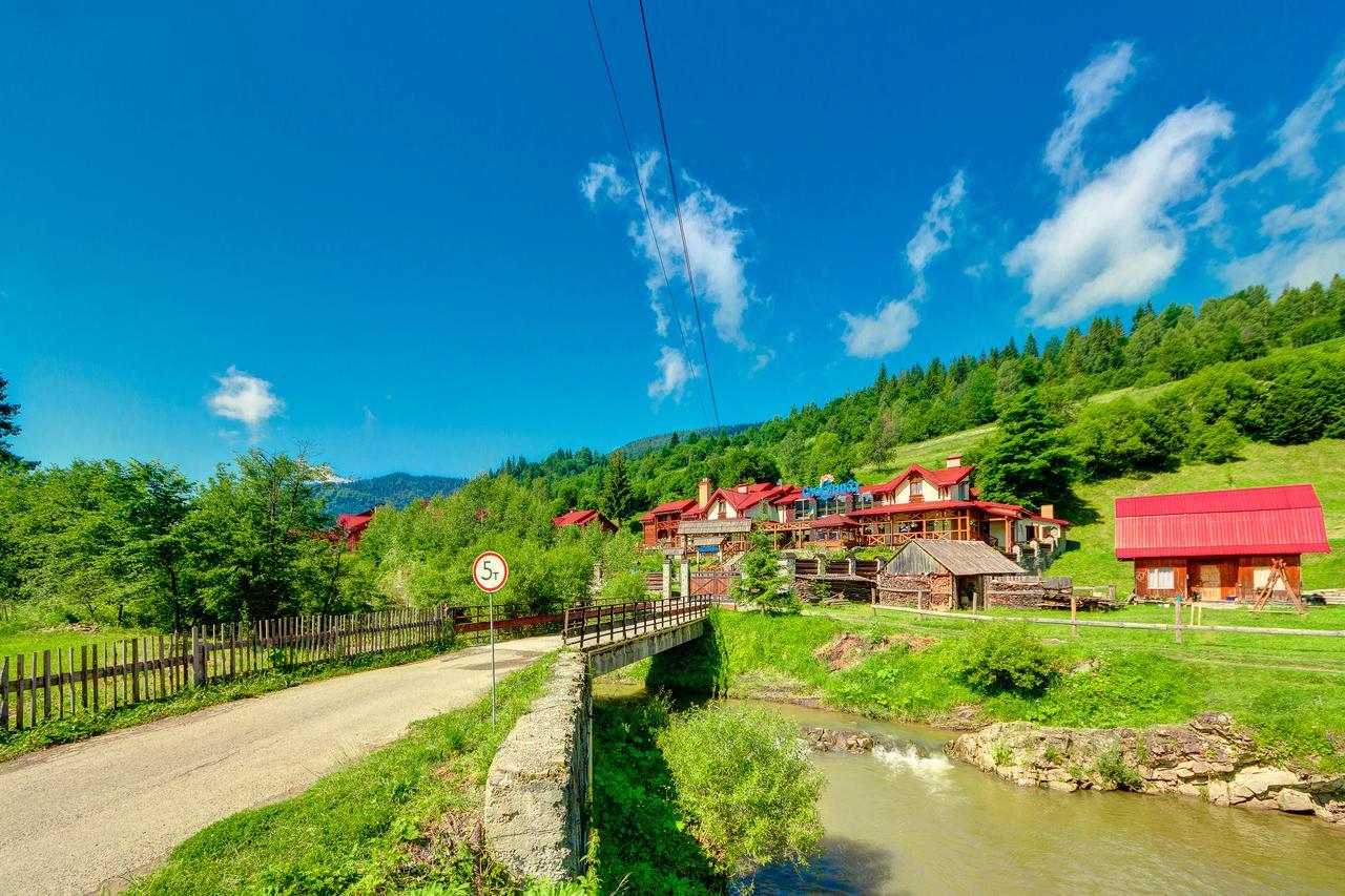 Slovyanka Hotel Slavske Esterno foto